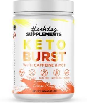 Keto Burst - BHB Kentones with Caffeine and MCT - Orange Mango Keto Burst - BHB Kentones With Caffeine And MCT - Orange Mango