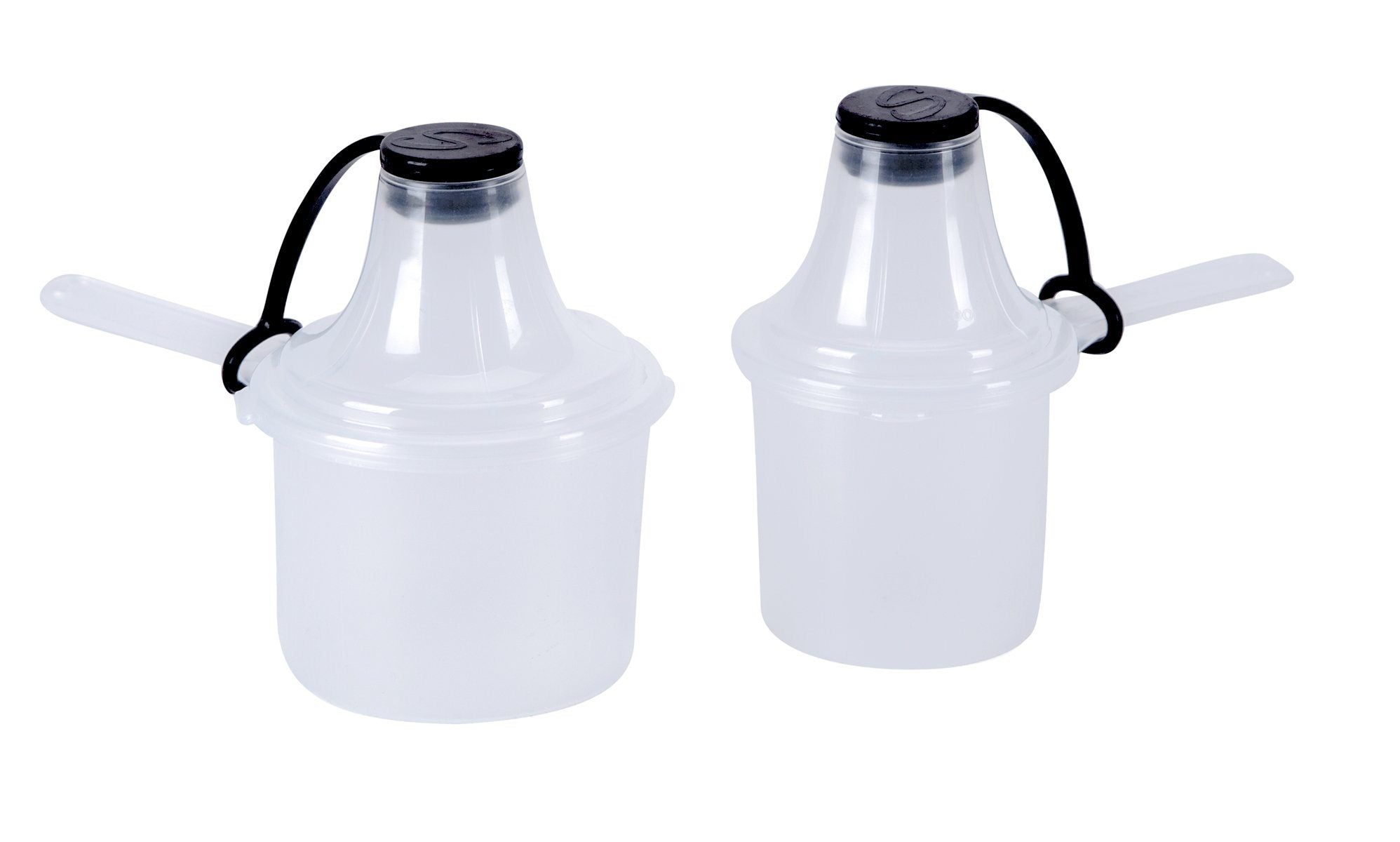 The Scoopie - 2 Pack (Double Pack)- 60 cc/mL 90 cc/mL - Gym Protein Container and Dispenser The Scoopie - The Scoopie Post Workout Dispenser - 2 Pack - 60ml/90ml
