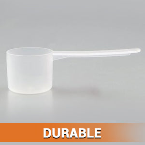 4 Teaspoon (20 mL) Long Handle Scoop for Measuring Coffee, Pet Food, Grains, Protein, Spices and Other Dry Goods BPA Free