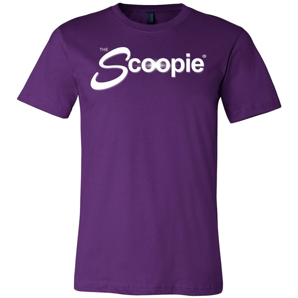 T-shirt - Canvas Mens Shirt - The Scoopie Logo